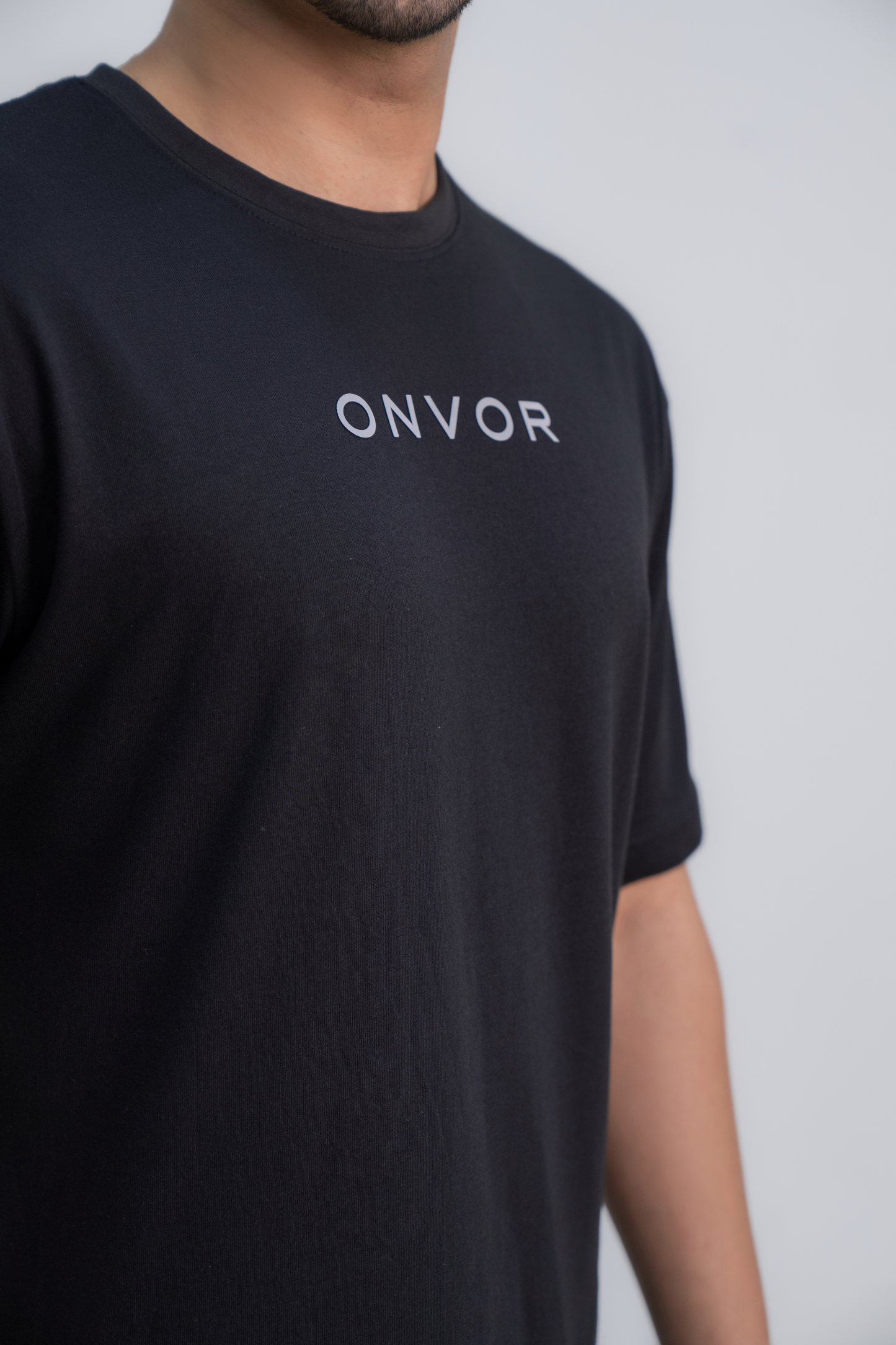 Oversized Black Tee