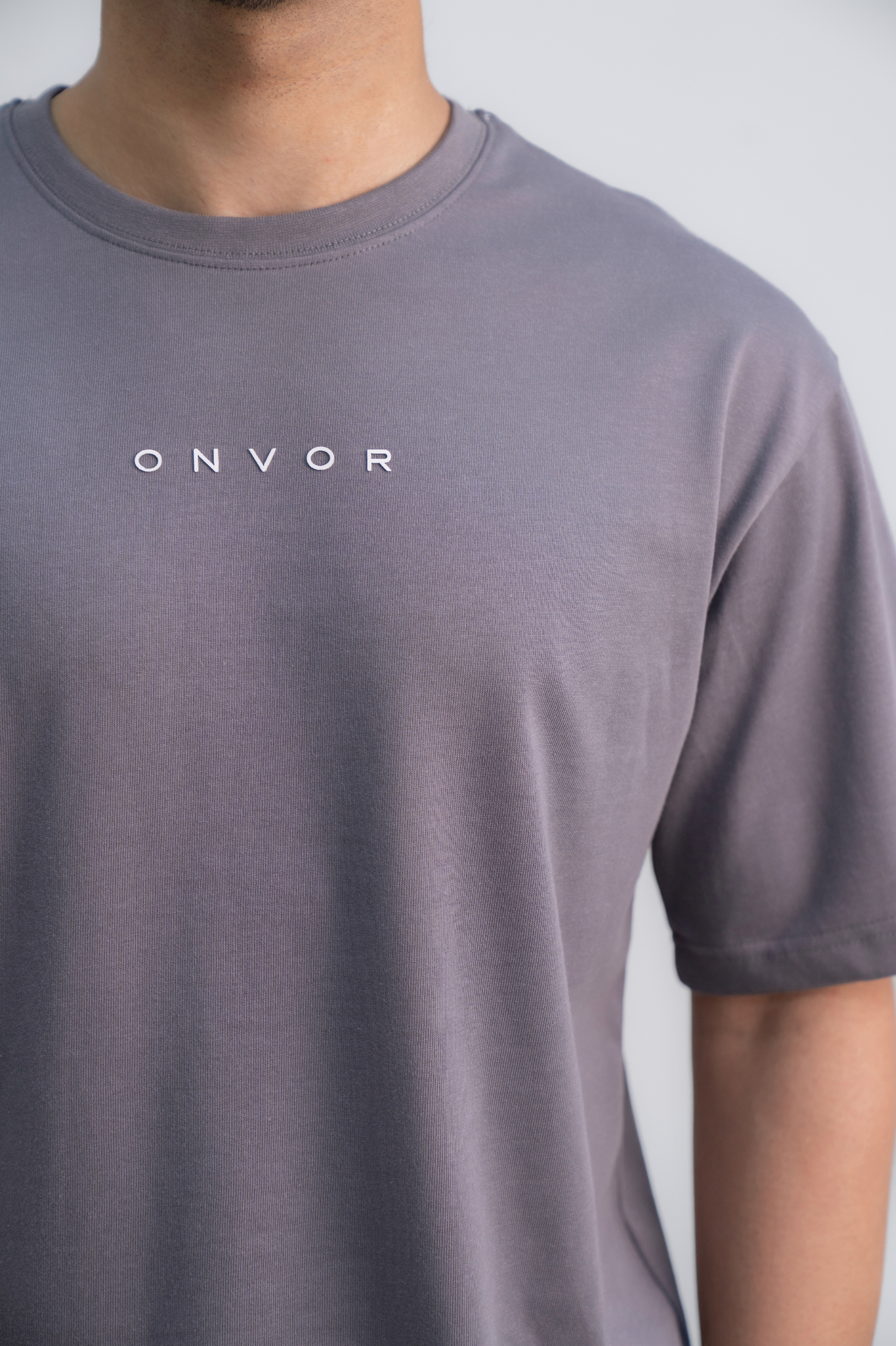 Oversized Steel Grey Tee