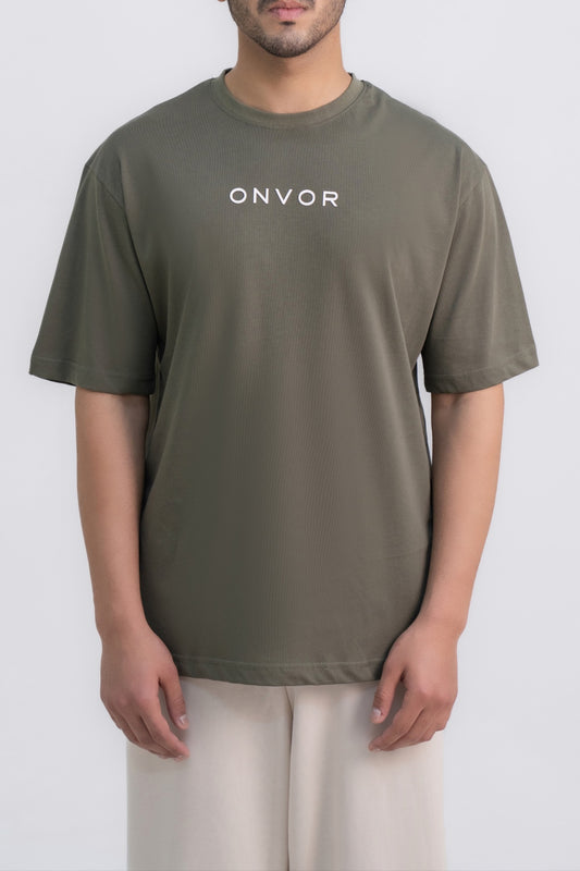 Stamp Tee - Olive