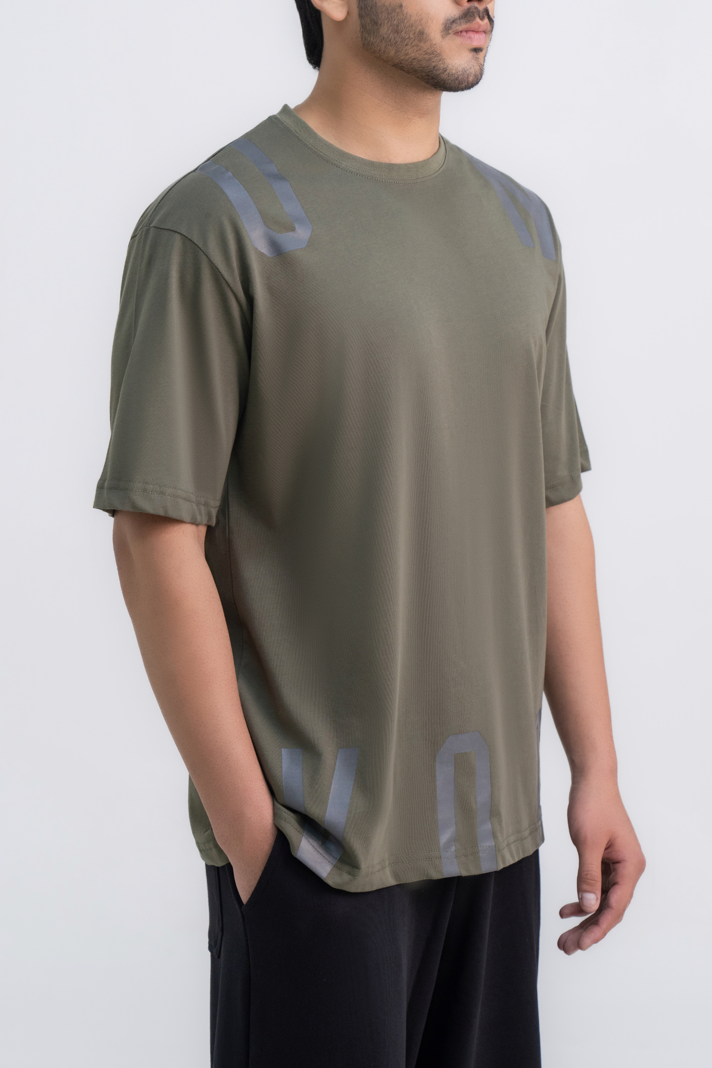 Oversized Printed Tee