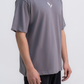 Oversized Steel Grey Tee