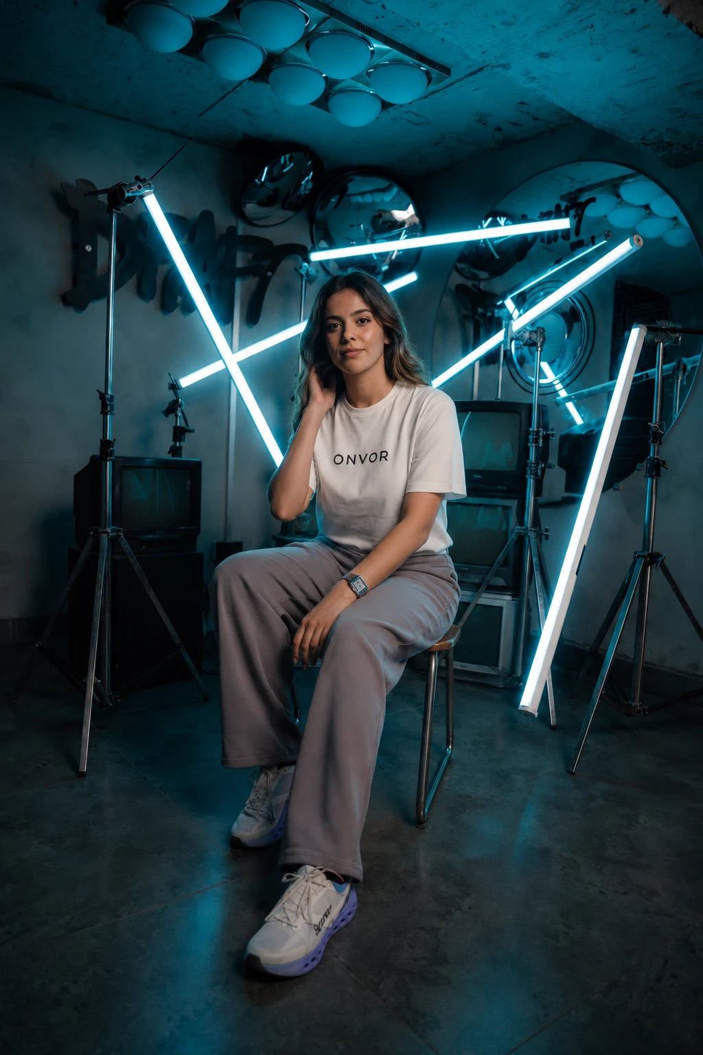 Stamp Tee - White - Women