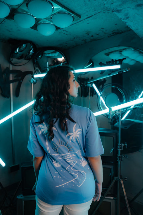 Blue Sunset Escape Tee