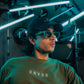 Olive Green Beach Escape Tee - Men