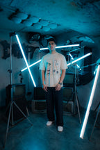 Cream Daily Icons Tee - Men