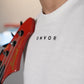 White Micro Texture Tee - Men