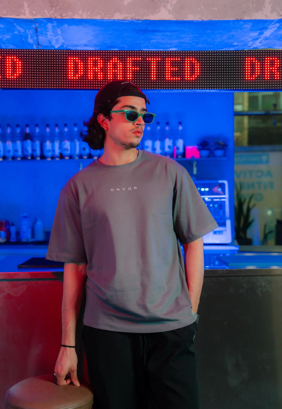 Grey Tee - Men