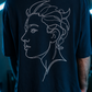Navy Faceline Tee - Men