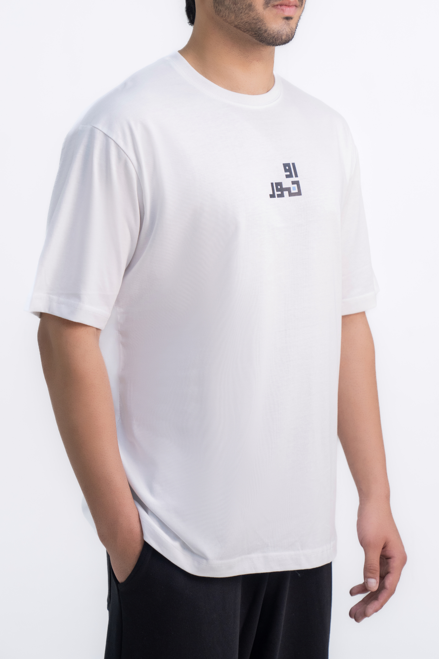 Oversized Urdu Calligraphy Tee