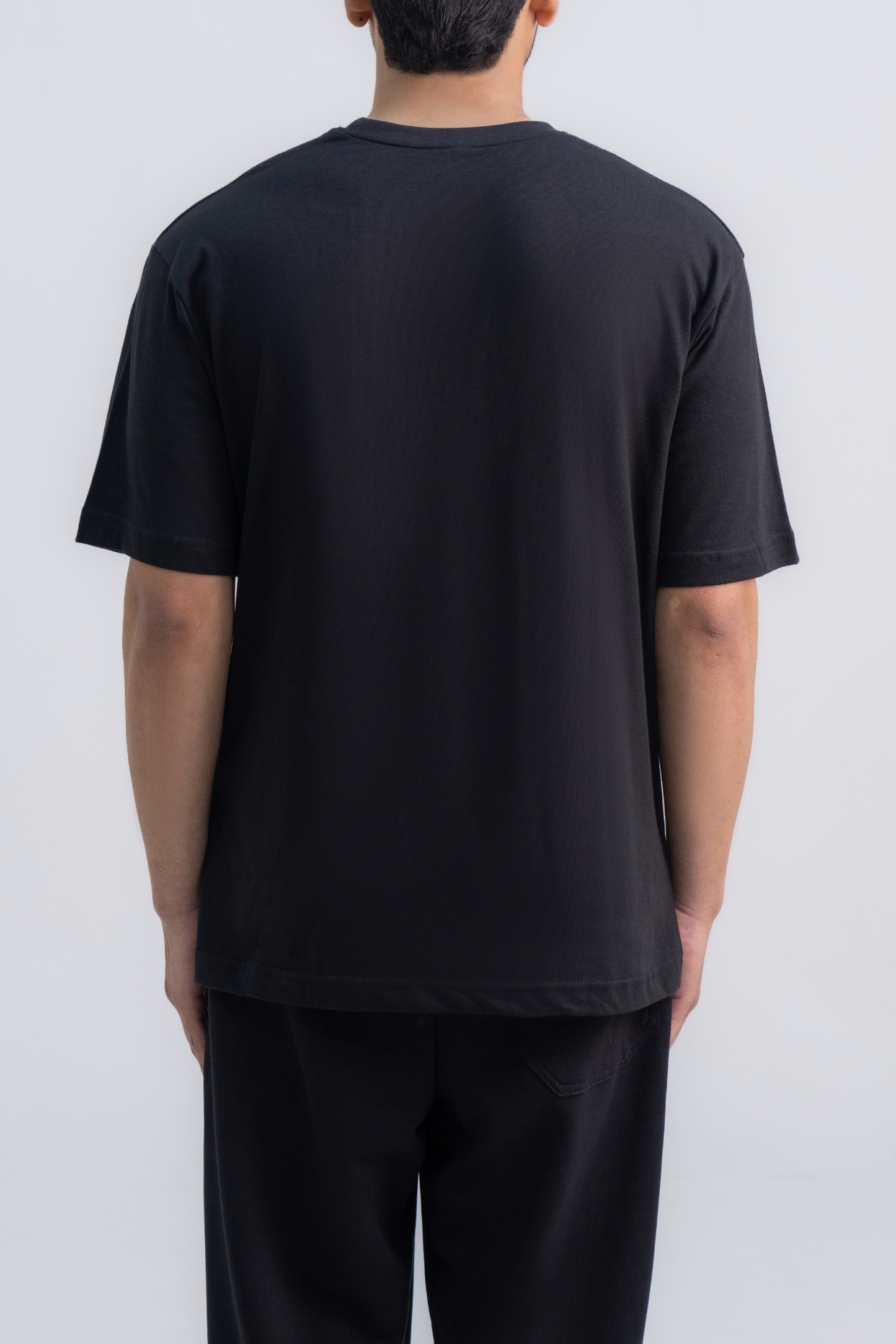 Oversized Black Tee