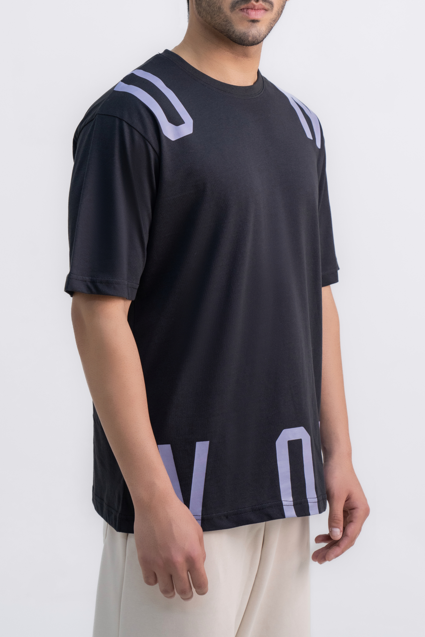 Oversized Printed Tee