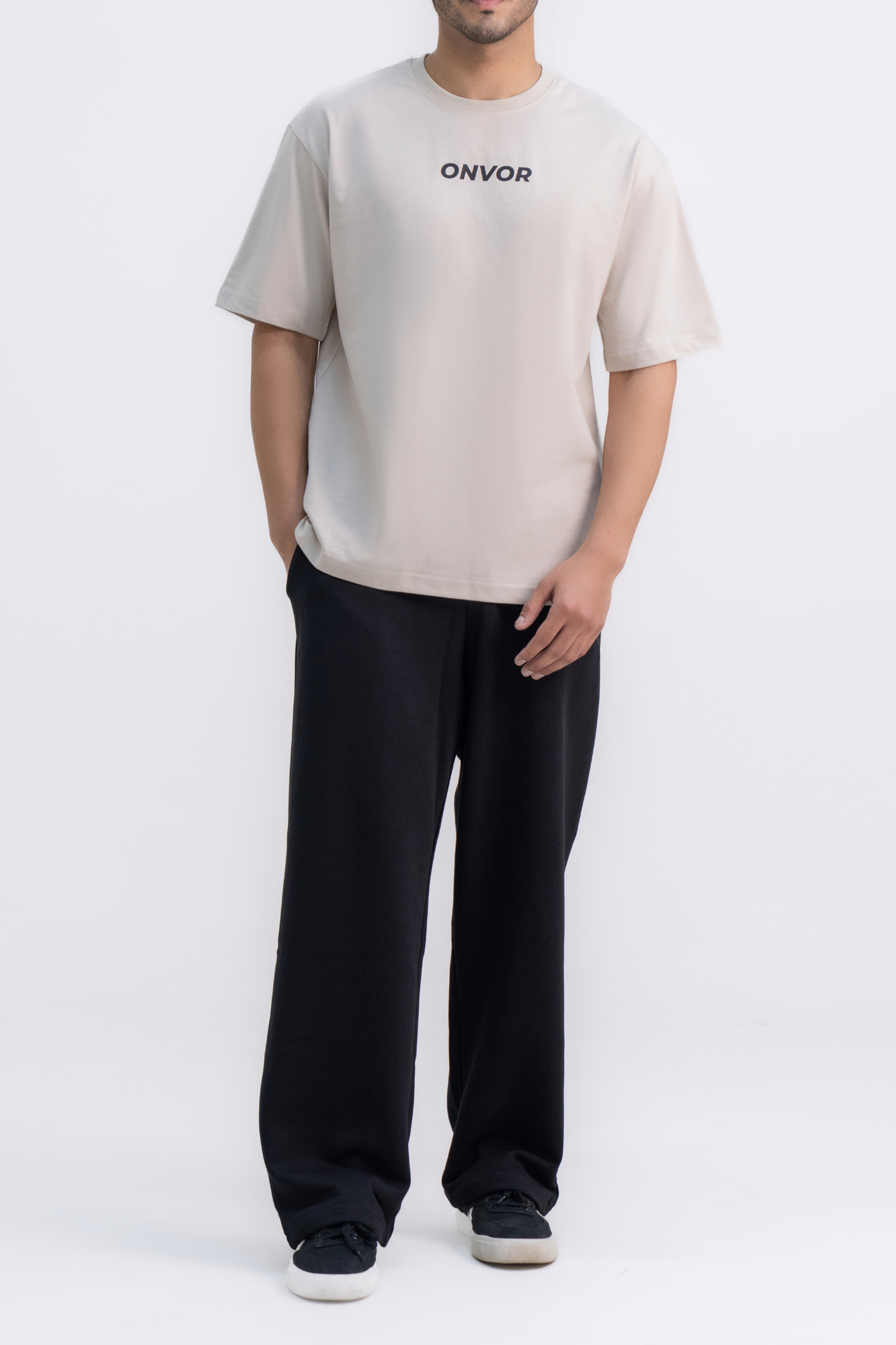 Oversized Beige Tee