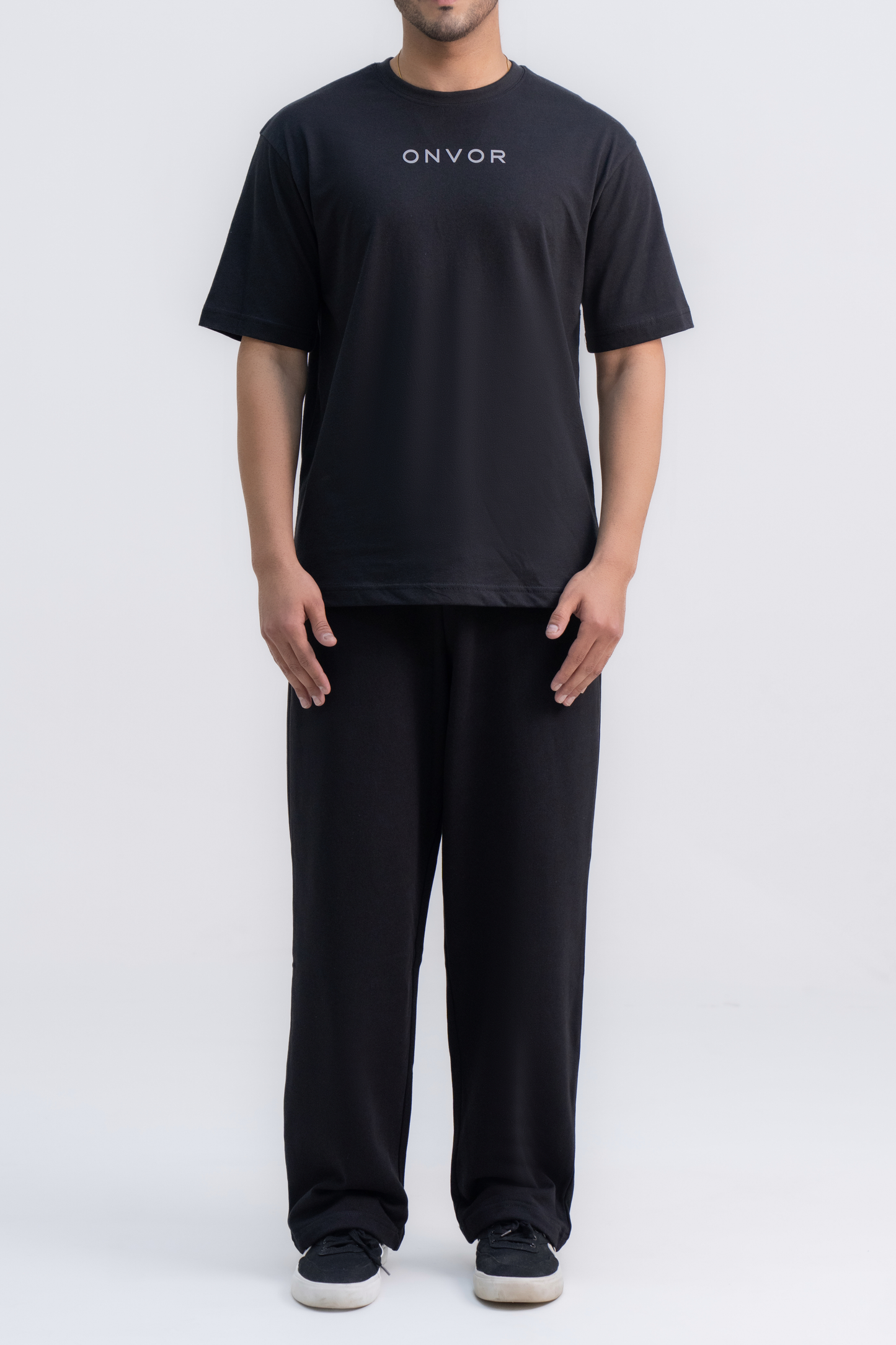 Oversized Black Tee