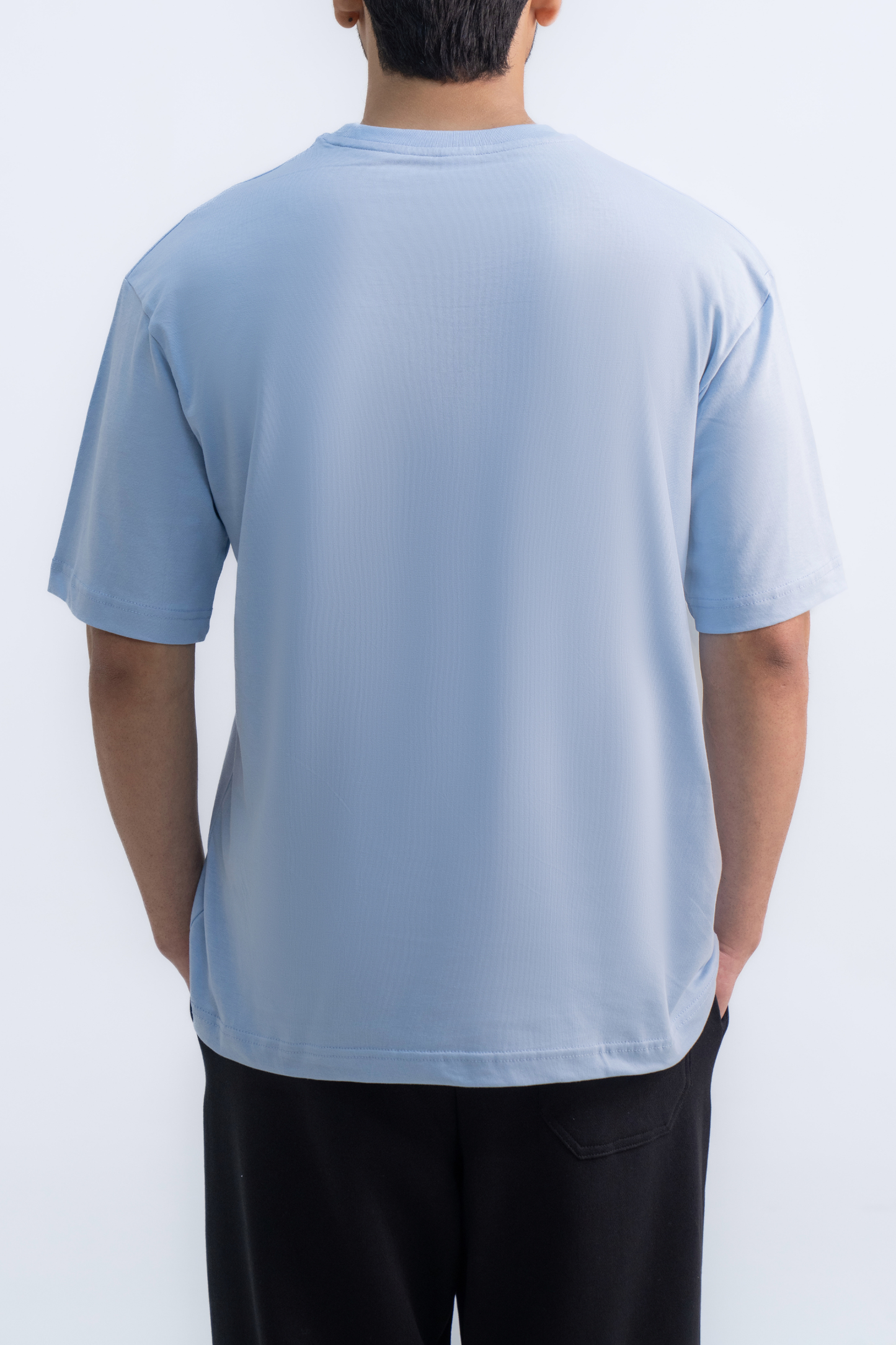 Oversized Sky Blue Tee