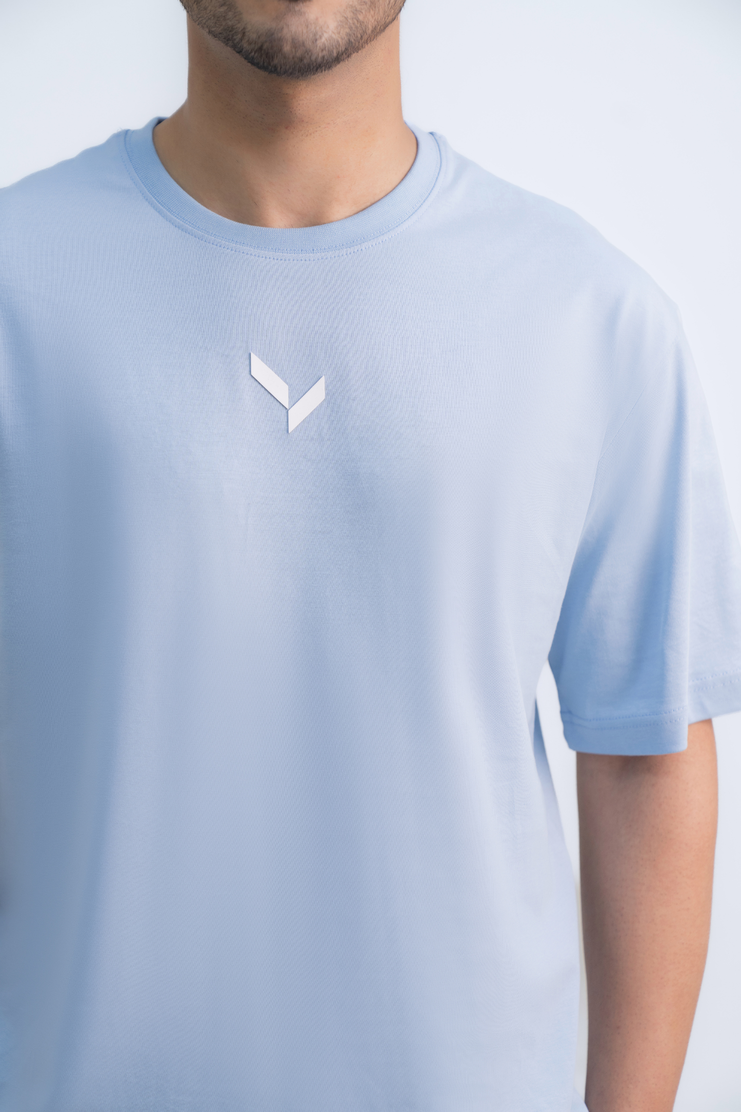 Oversized Sky Blue Tee