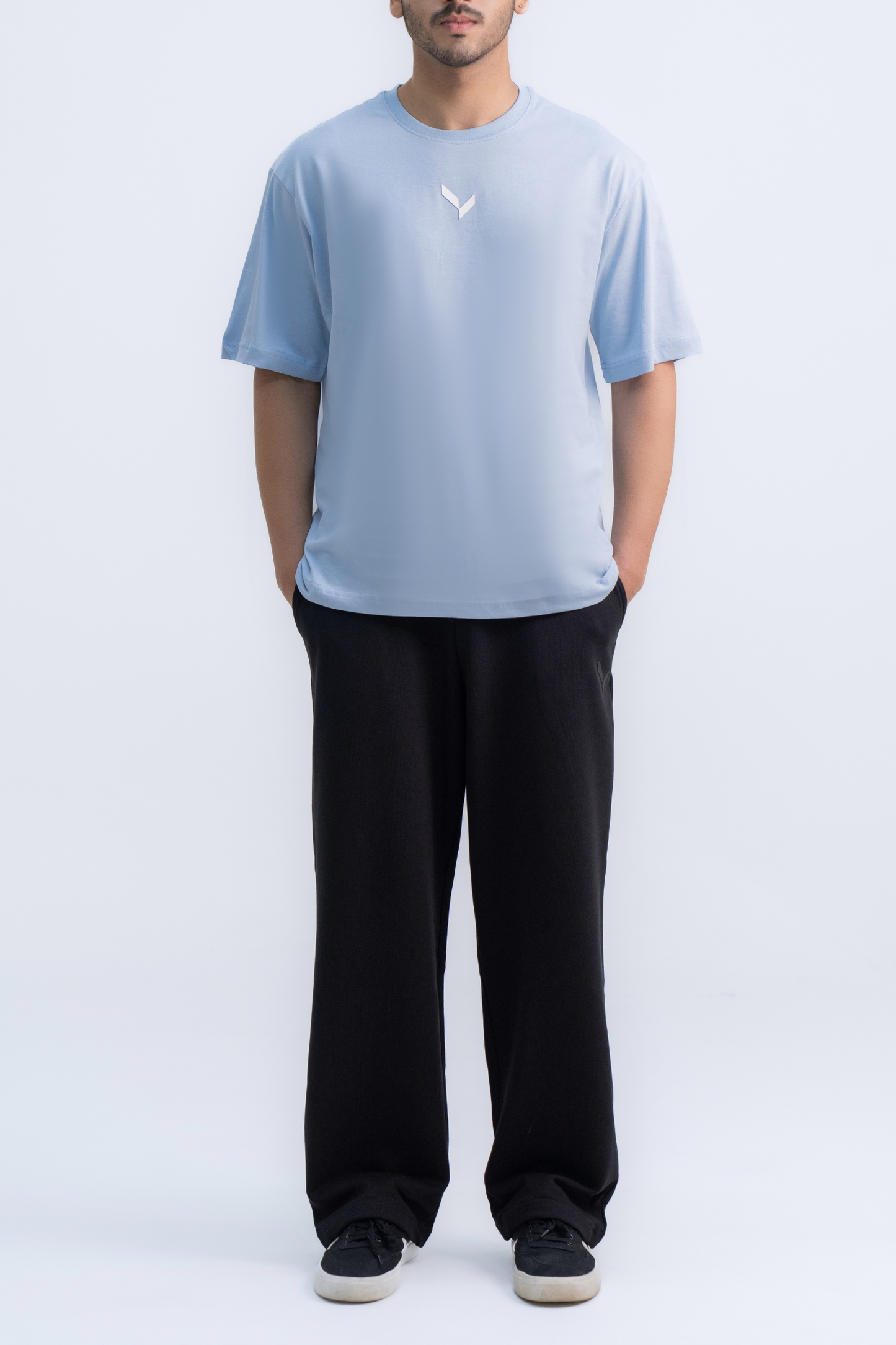 Oversized Sky Blue Tee