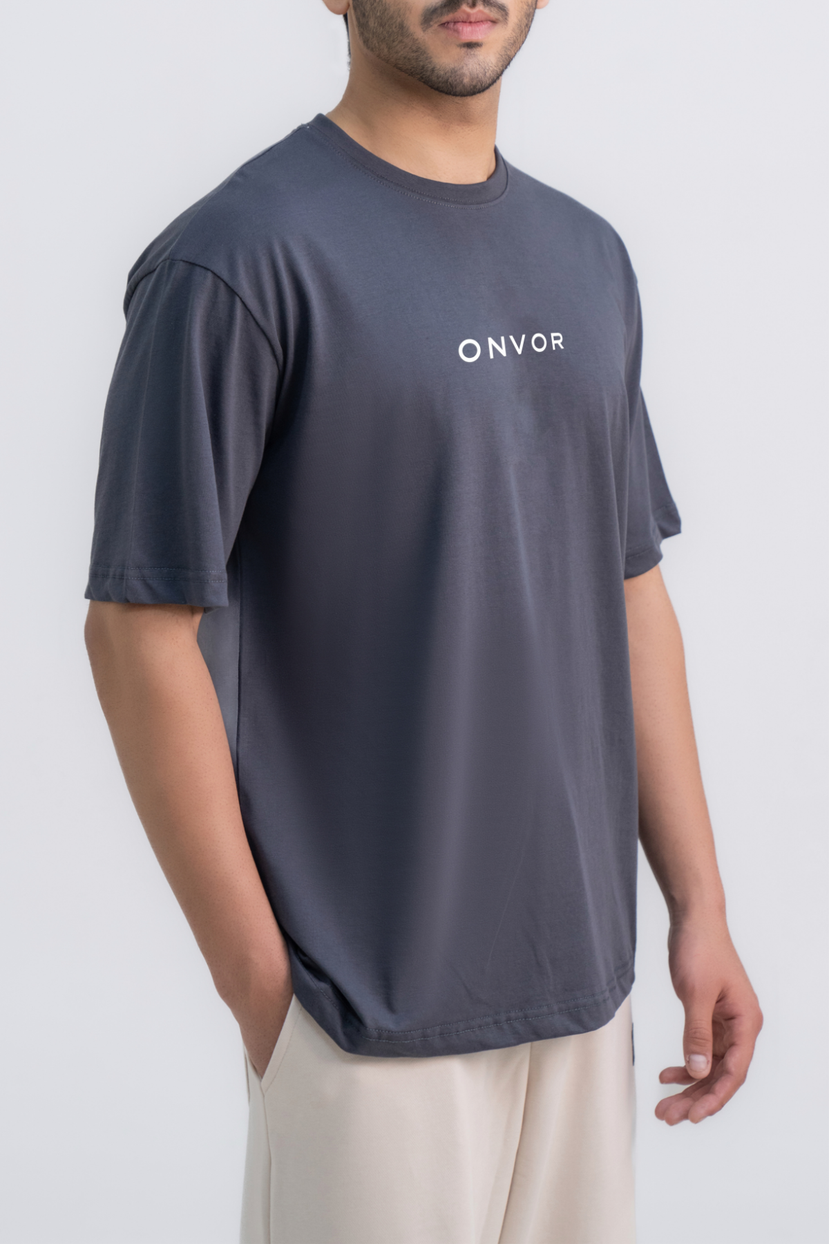 Oversized Charcoal Tee