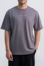 Stamp Tee - Steel Grey