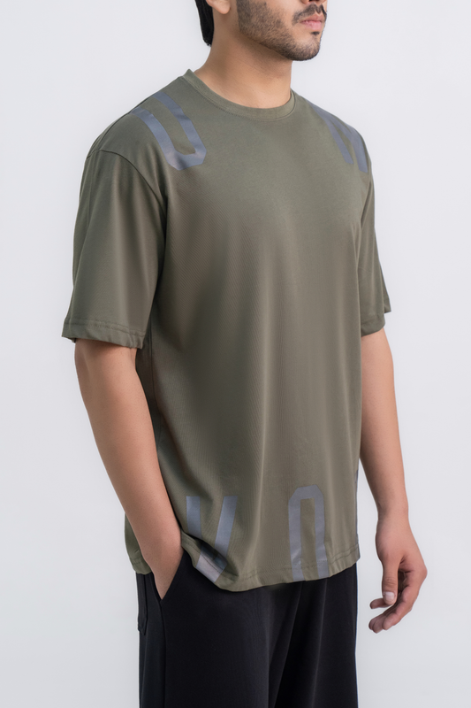 Oversized Printed Tee