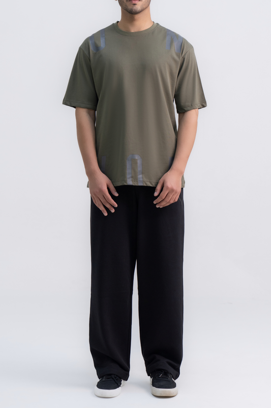 Oversized Printed Tee